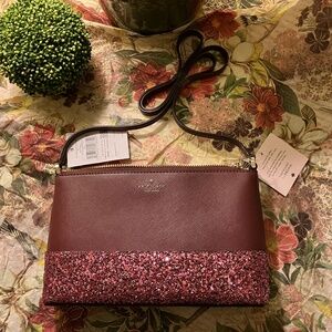 NWOT * Kate Spade Glitter Crossbody Bag - Pristine Condition!